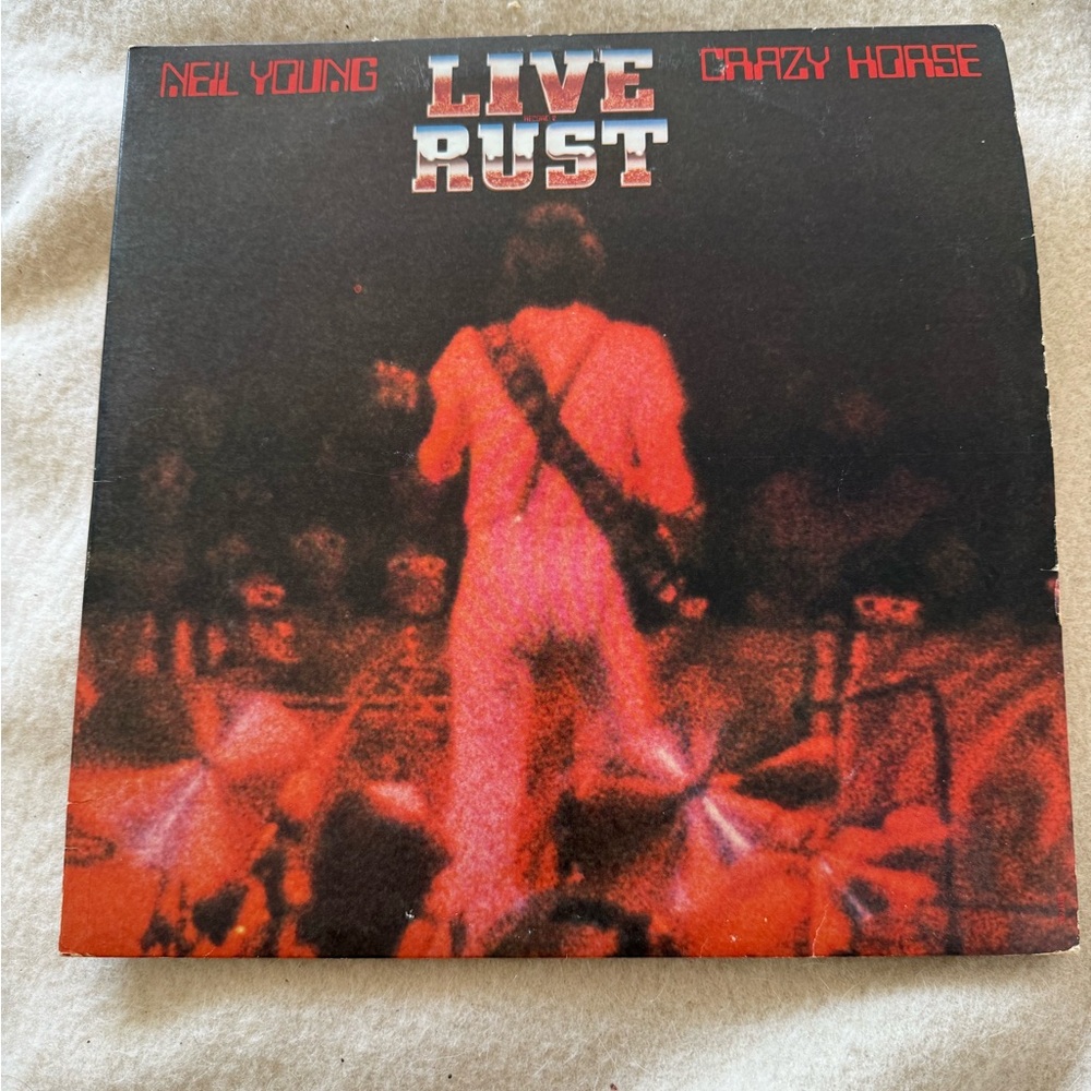 Live Rust Neil Young and Crazy Horse double album